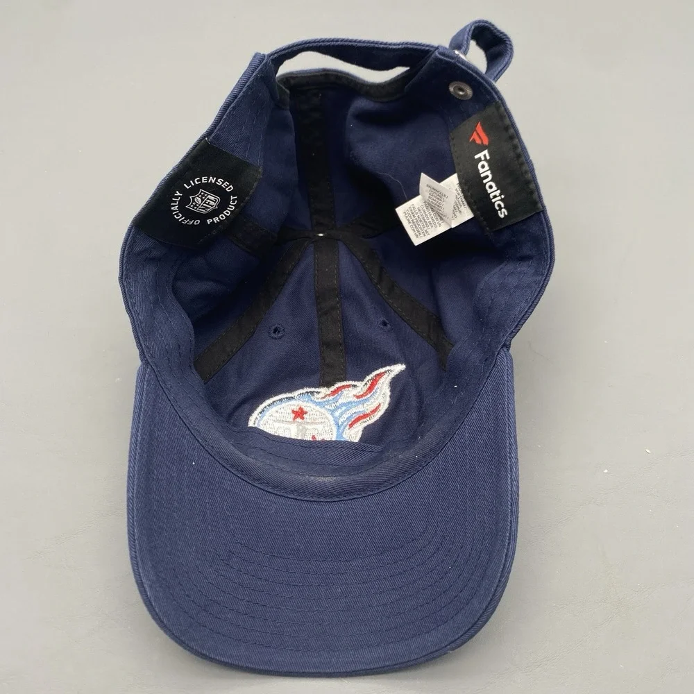 Tennessee Titans Hat Cap Adult One Size Belt Adjustable Fanatics NFL Football